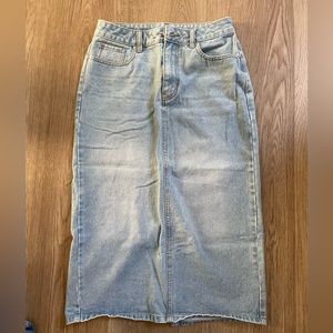 Forever21 sample denim skirt